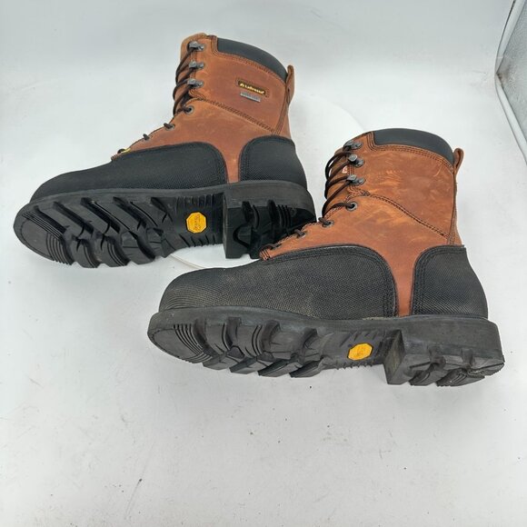 Lacrosse Men Size 11.5 Brown Metatarsal Composite Toe Highwall 8" Miners Boot - Picture 7 of 11